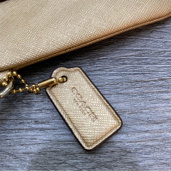 144 Gold COACH Wrislet - Picture 2 of 5